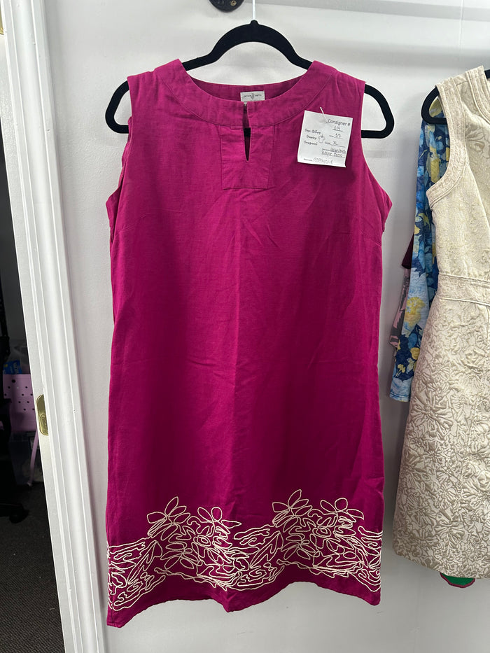 Jaclyn Smith Purple Dress      XL       (014)