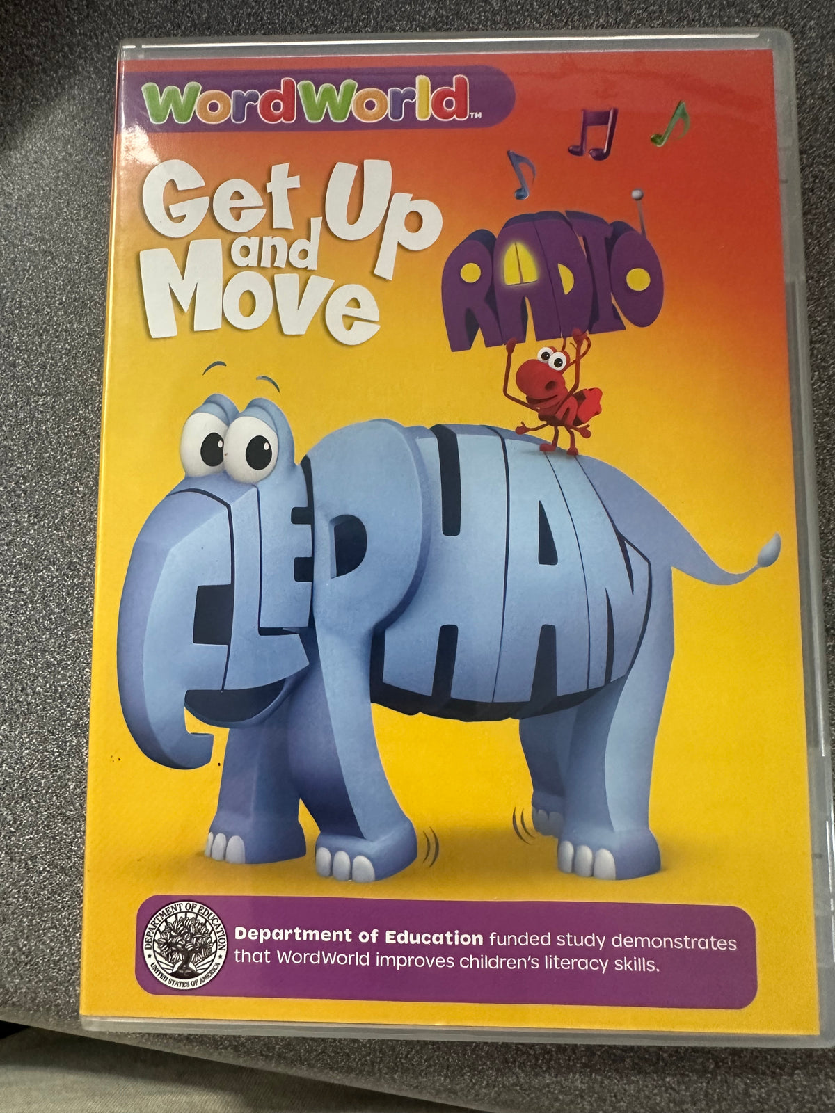 WordWorld Get Up and Move DVD  (001)