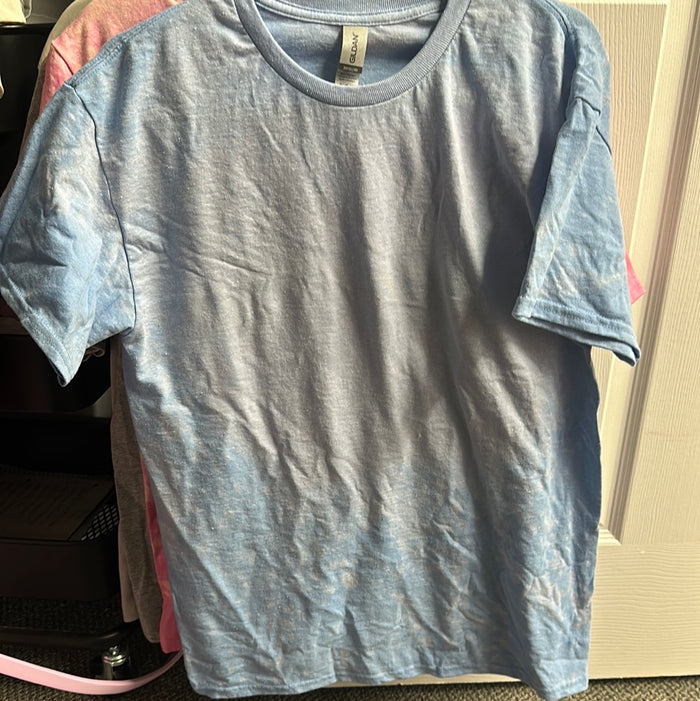 Blank Bleached Sublimation Shirt.      Medium        (001)