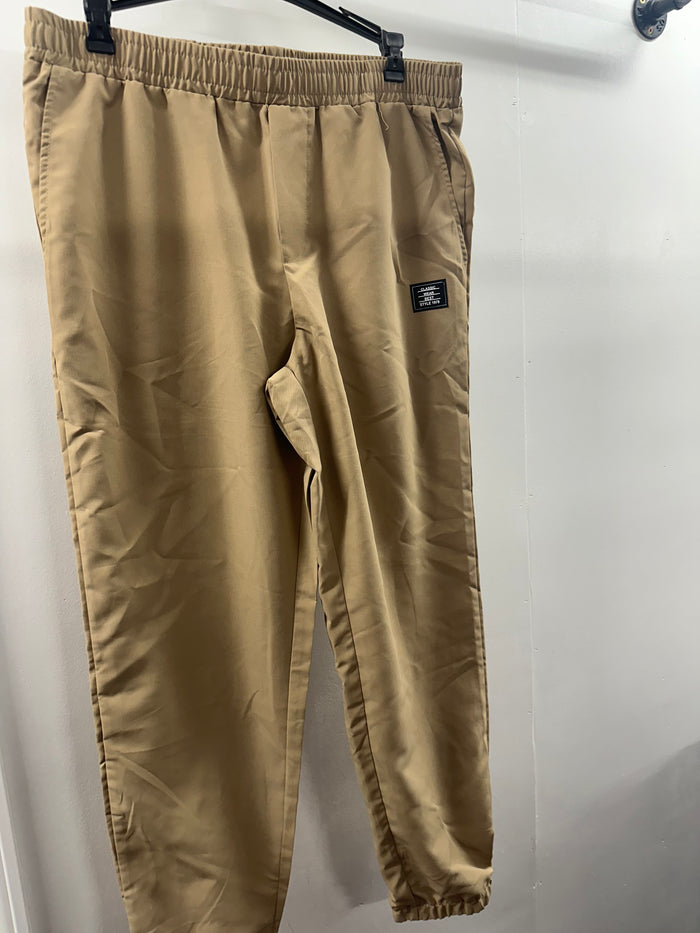 Brown Jogger Pants   Large  (011)