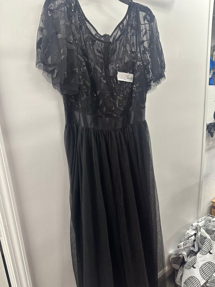 Ever Pretty Black Dress  3X  (001)