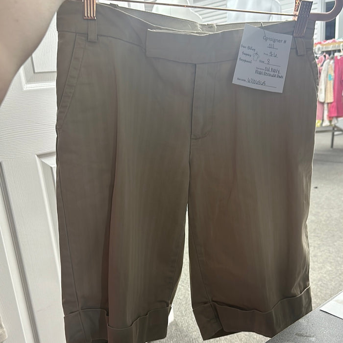 Old Navy Khaki Bermuda Shorts       Size:8        (011)