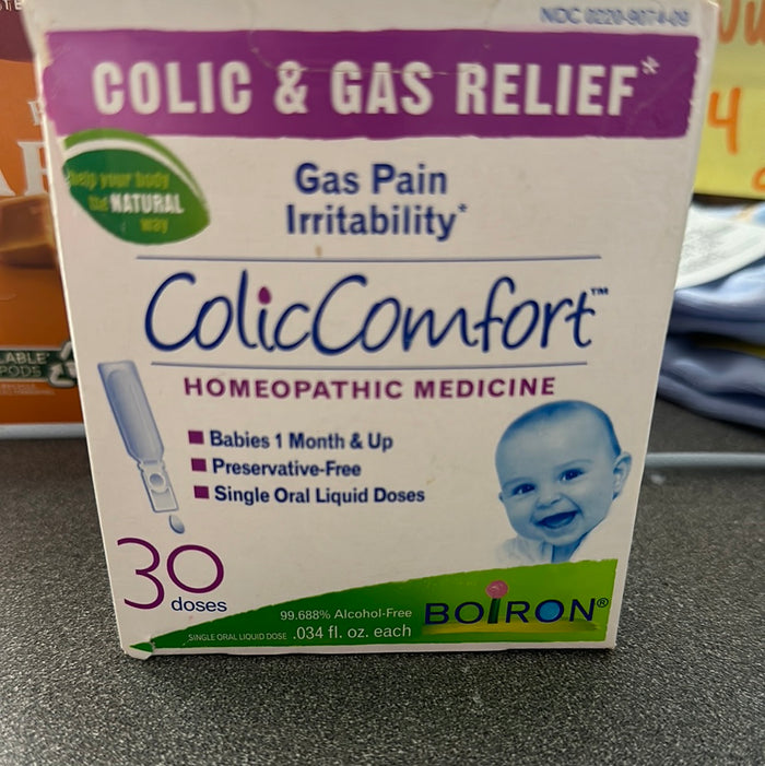Colic Comfort Homeopathic Meds        30Pack        (001)