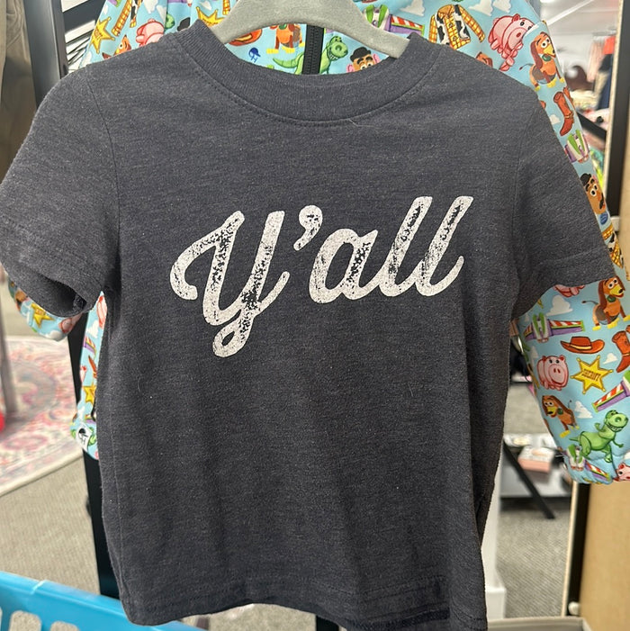 Y'all T-shirt    3T    (001)