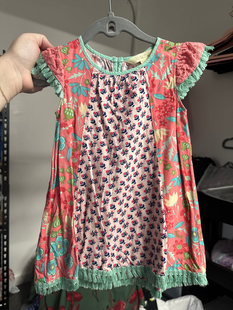 MatildaJane Dress with Fringe  18-24Months   (001)