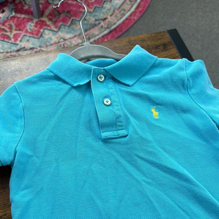 Ralph Lauren Blue Collared Shirt   2T     (001)