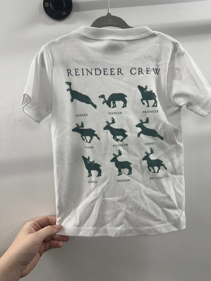 NorthPole Reindeer Crew Tshirt 3T   (001)