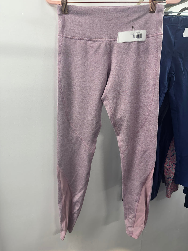 Girls Old Navy Purple Mauve Leggings    XL  (018)