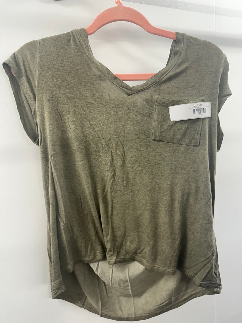 Jade Delancey Green Soft Tee  Medium   (018)