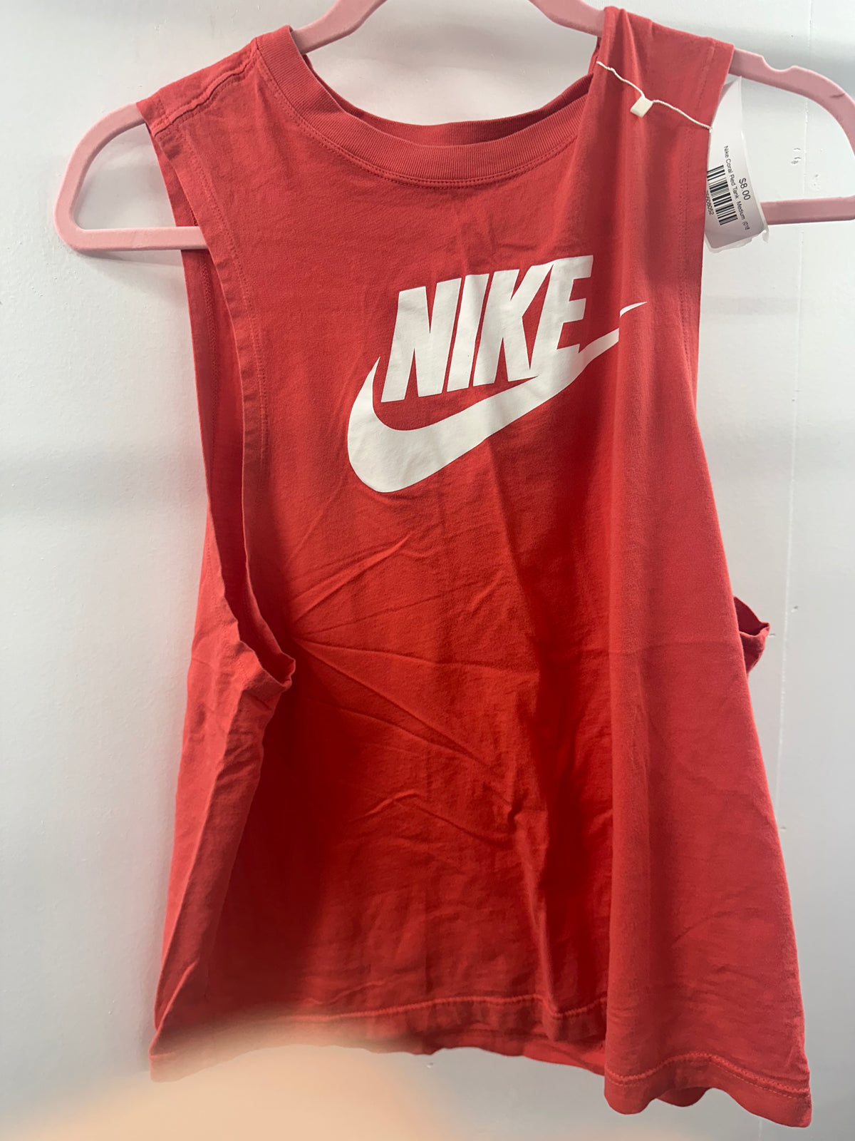 Nike Coral Red Tank  Medium  (018)