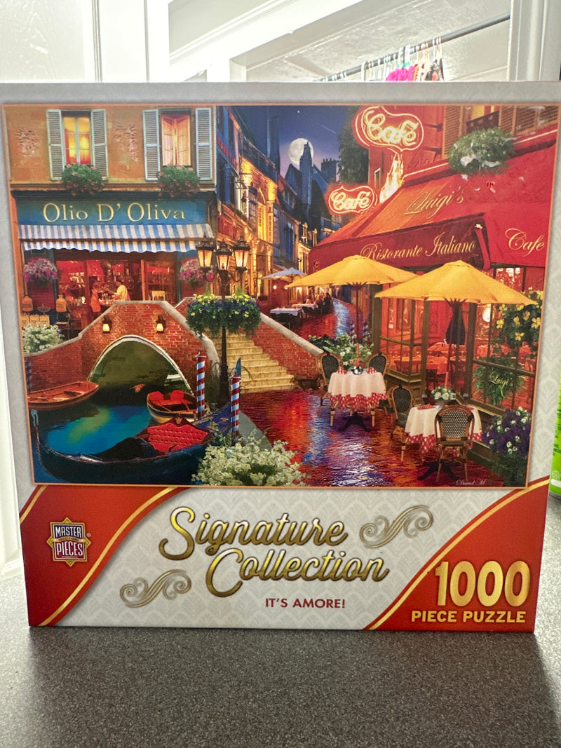 1000 Piece Puzzle - "It's Amore"  (011)