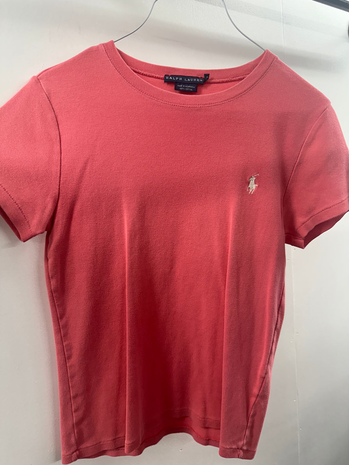 Ralph Lauren Womens Salmon Polo  Large   (020)