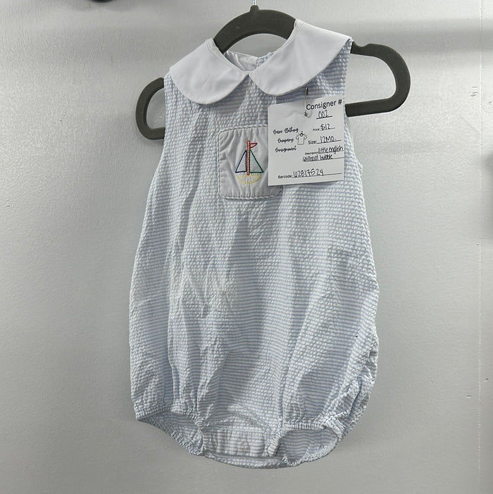 Little English Sailboat Bubble  12 Months    (002)