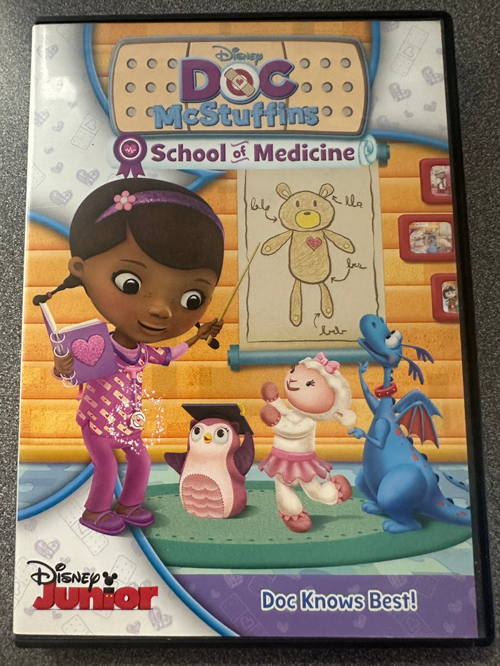 Doc McStuffins School of Medicine DVD  (001)