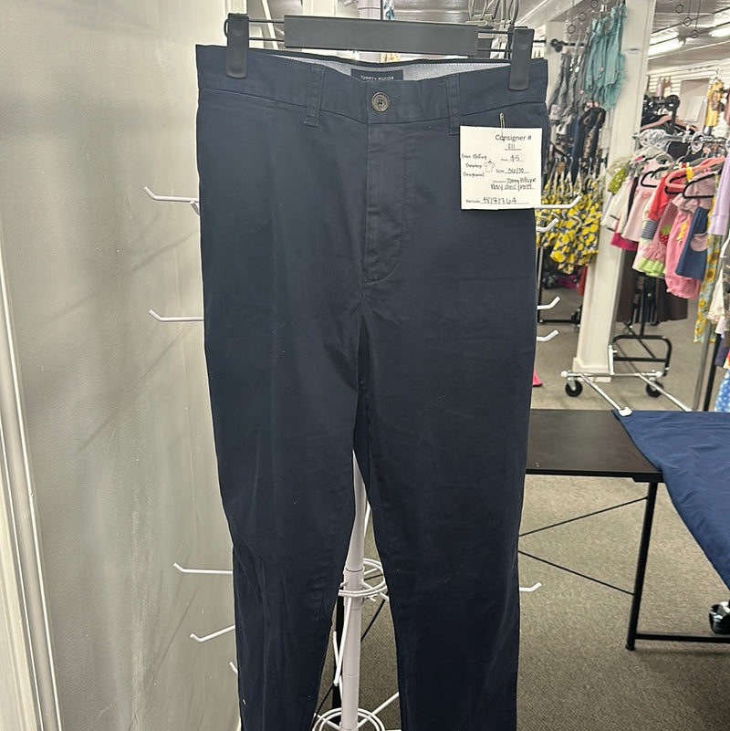 Tommy Hilfiger Navy Dress Pants       Size: 36/30           (011)