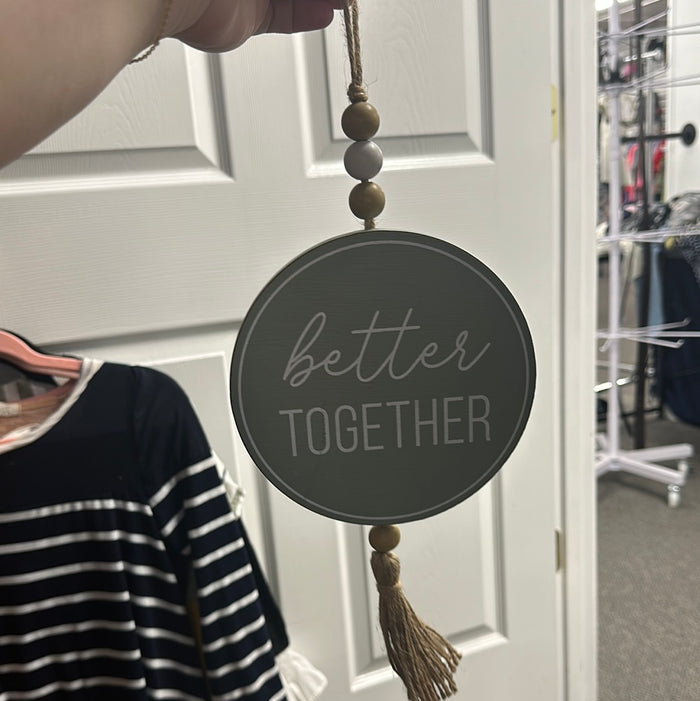 Better Together Green Home Decor       (001)