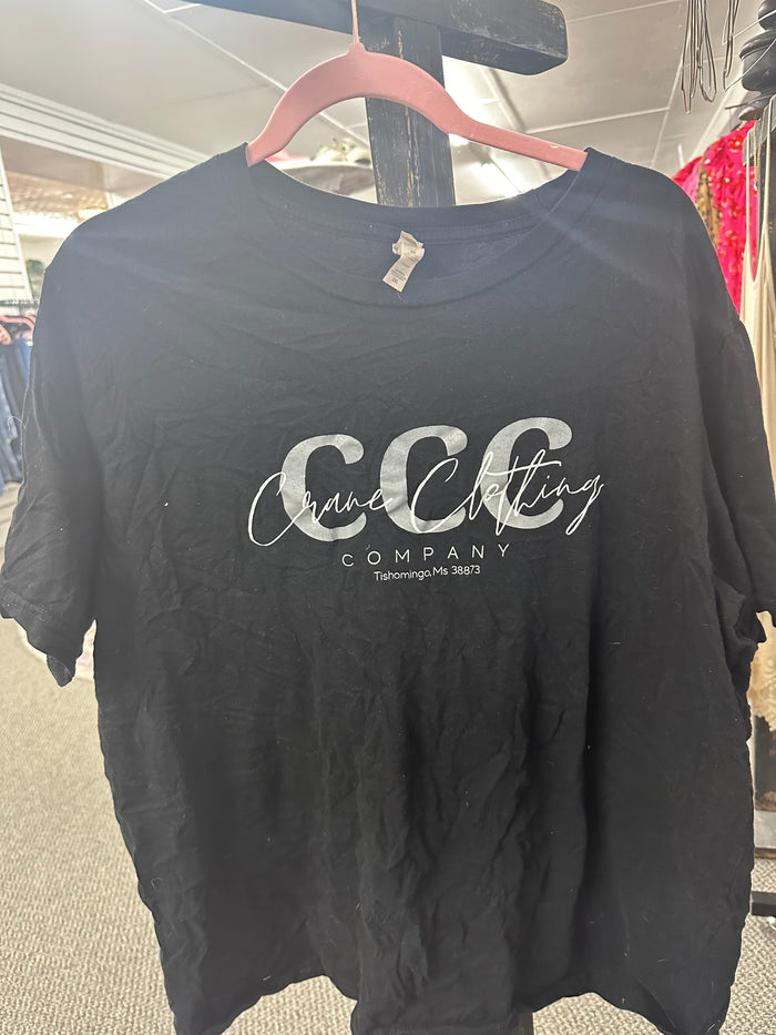 CCC Black T-shirt  2XL. (001)