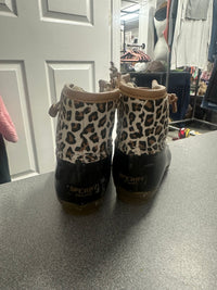 Sperry Toddler Leopard Boots   Size: 7M   (004)