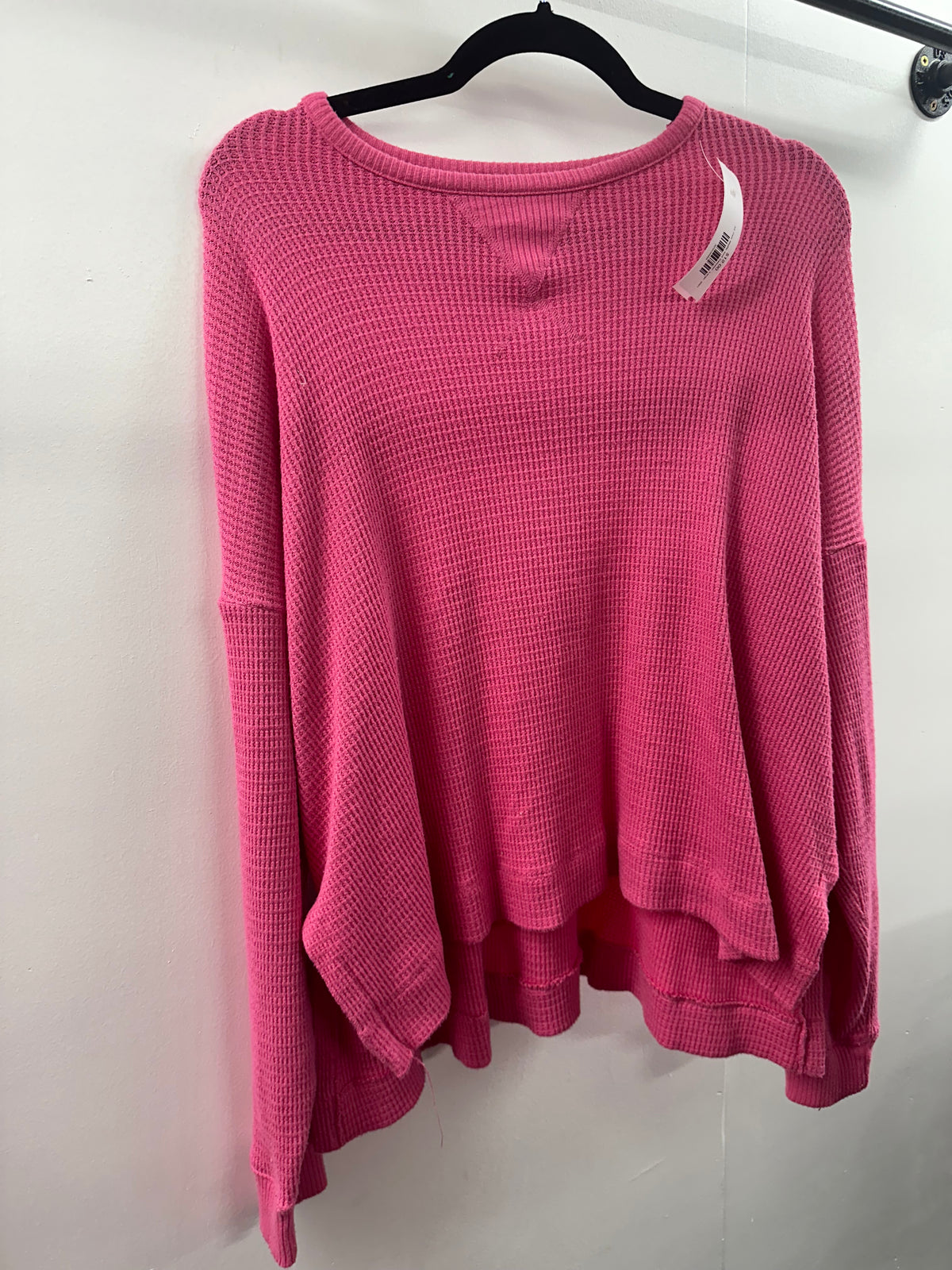 AE Pink Waffle Knit Sweater  Large  (001)