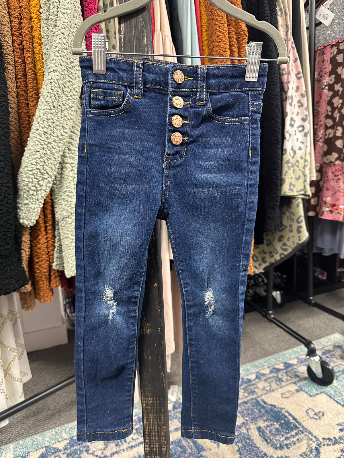 Soho Blue Toddler Jeans 4T  (005)