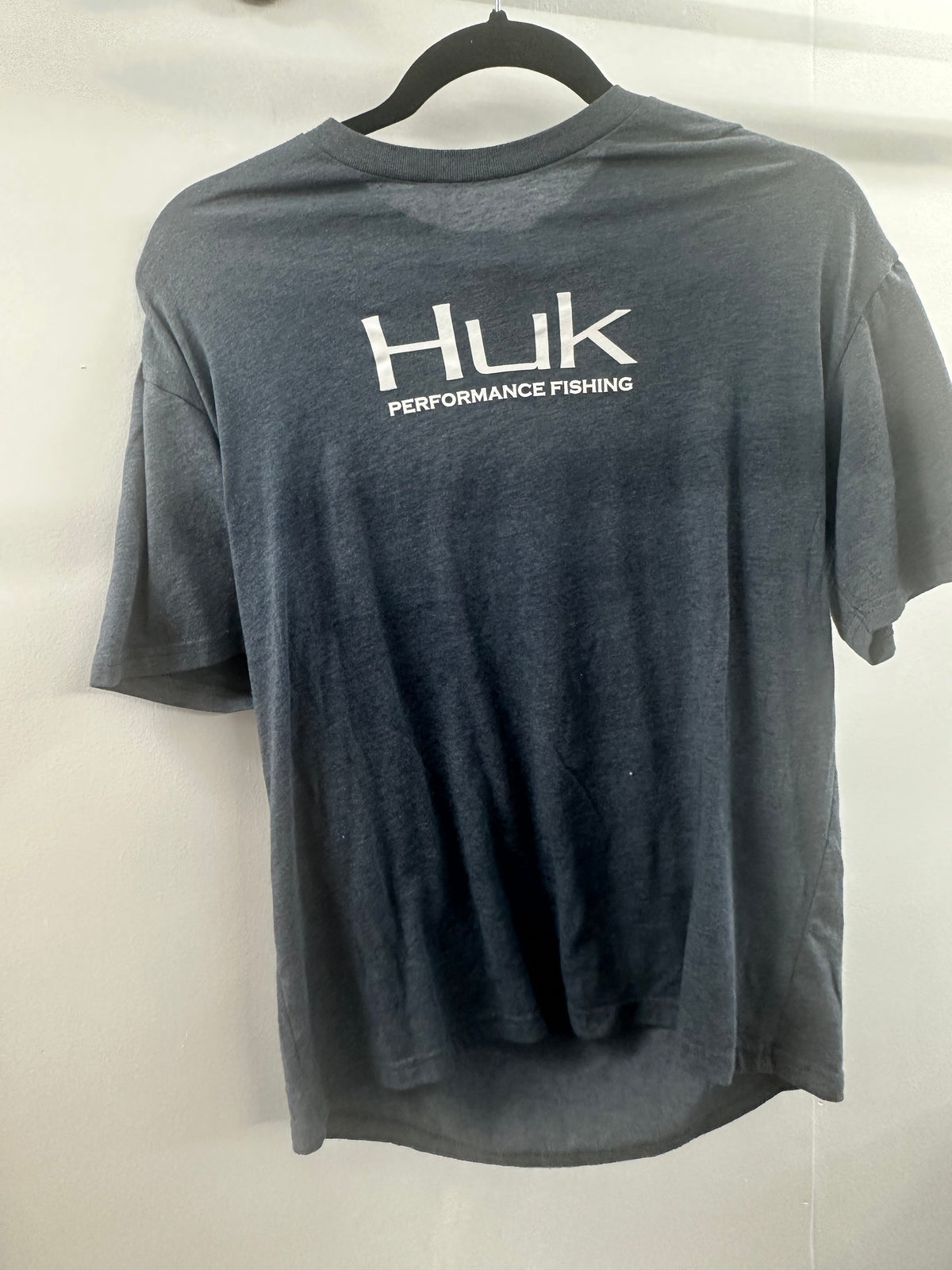 Grey Huk Performance Fishing Shirt    Medium     (018)