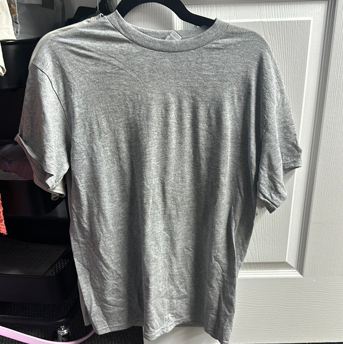 Blank Grey Shirt for Sublimation      Medium     (001)