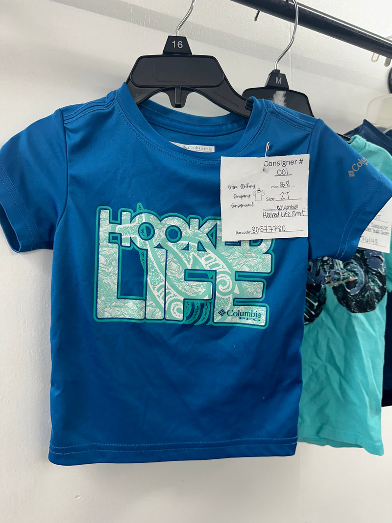 Columbia Hooked Life Shirt      2T       (001)