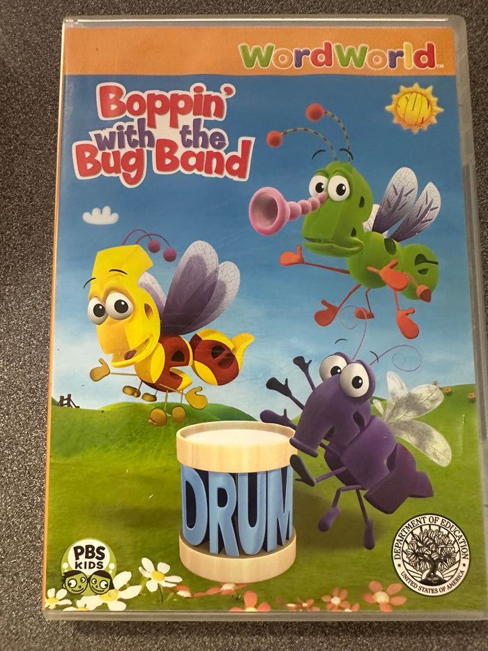 WordWorld Boppin with the Bug Band DVD  (001)