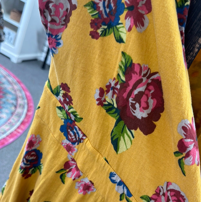 MatildaJane Floral Wrap Dress Large   (007)
