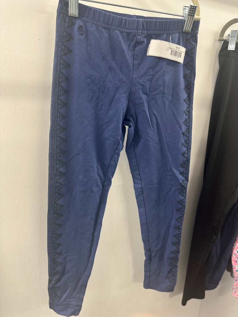 Girls Ralph Lauren Polo Blue Leggings  Medium (018)