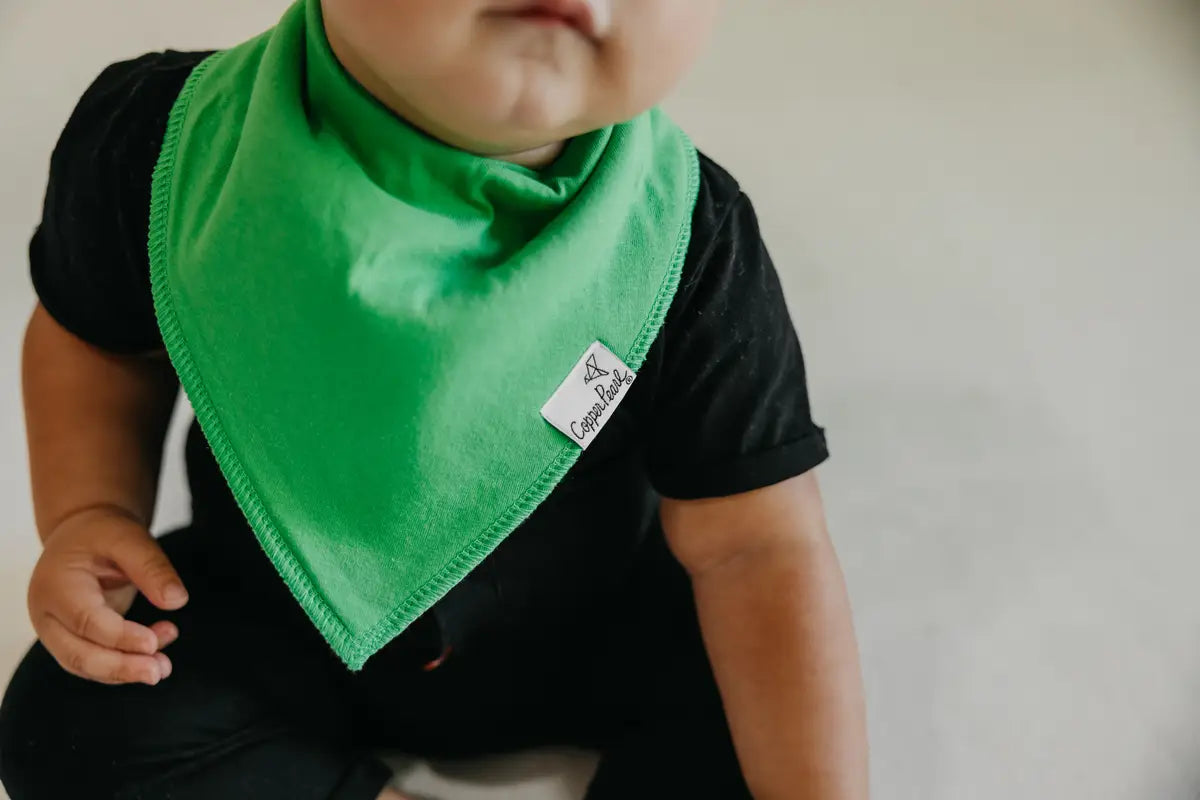 Copper Pearl Blueberry Bandana Bib Set (4-Pack)