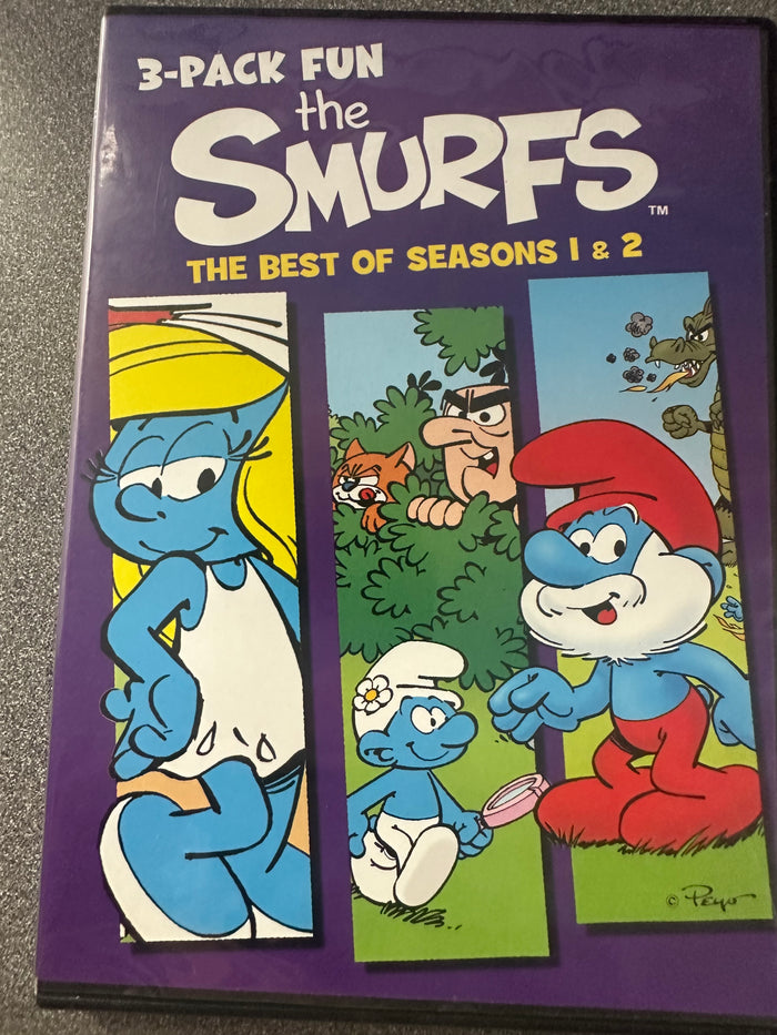 The Smurfs 3 Pack DVD  (001)