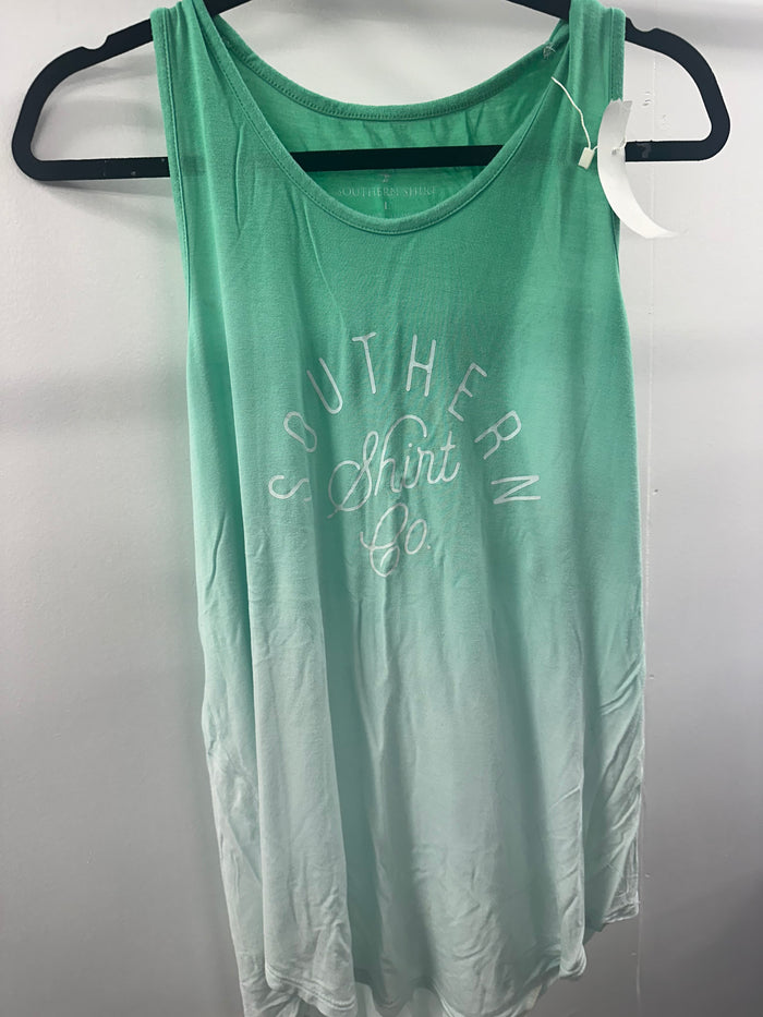 Southern Shirt Green Tank   Large   (018)