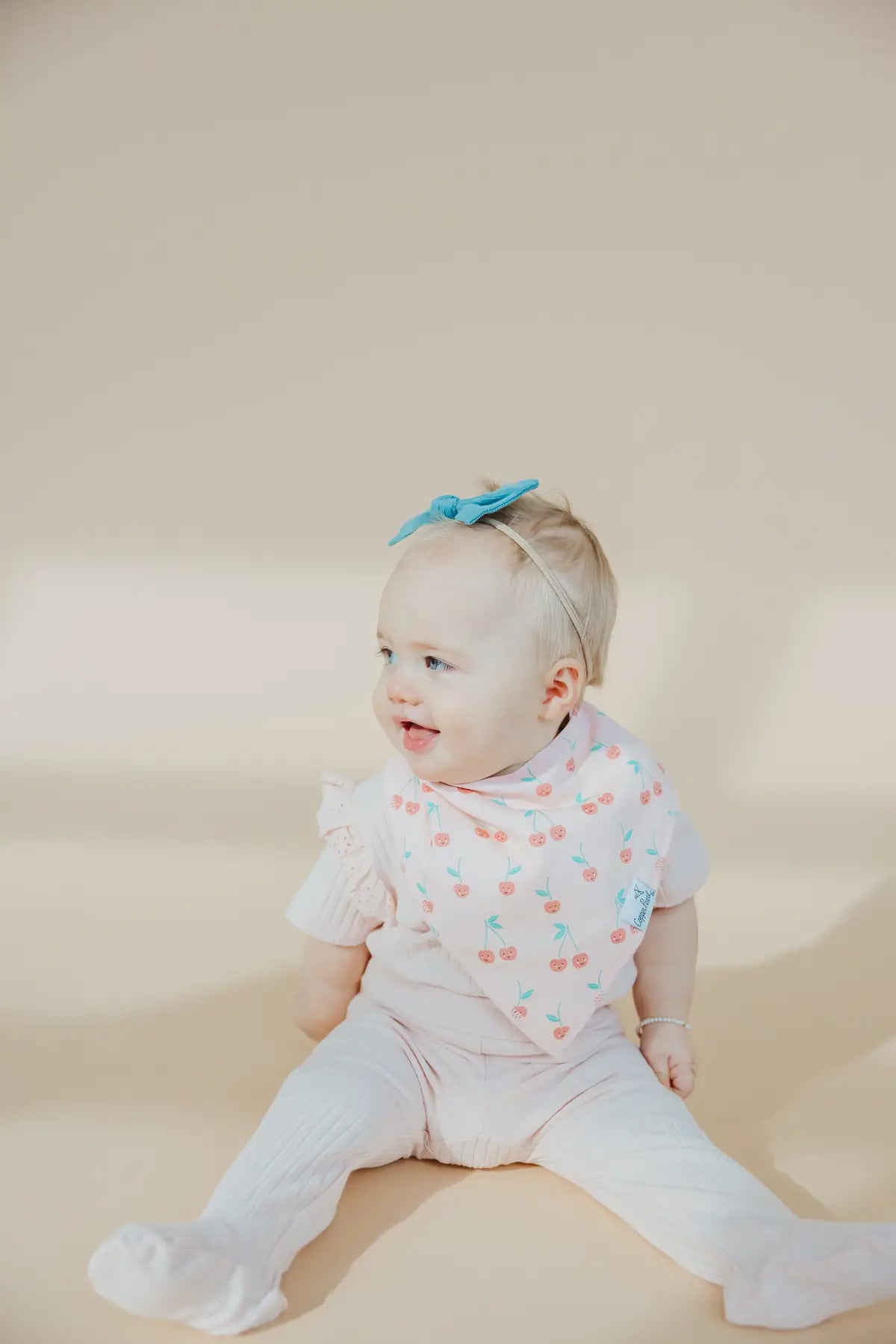 Copper Pearl Cheery Bandana Bib Set (4-Pack)