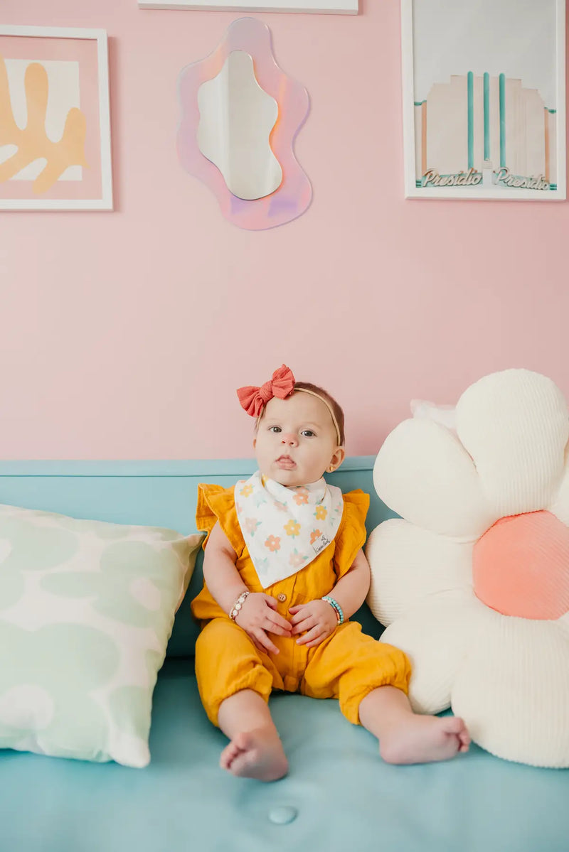 Copper Pearl Cheery Bandana Bib Set (4-Pack)