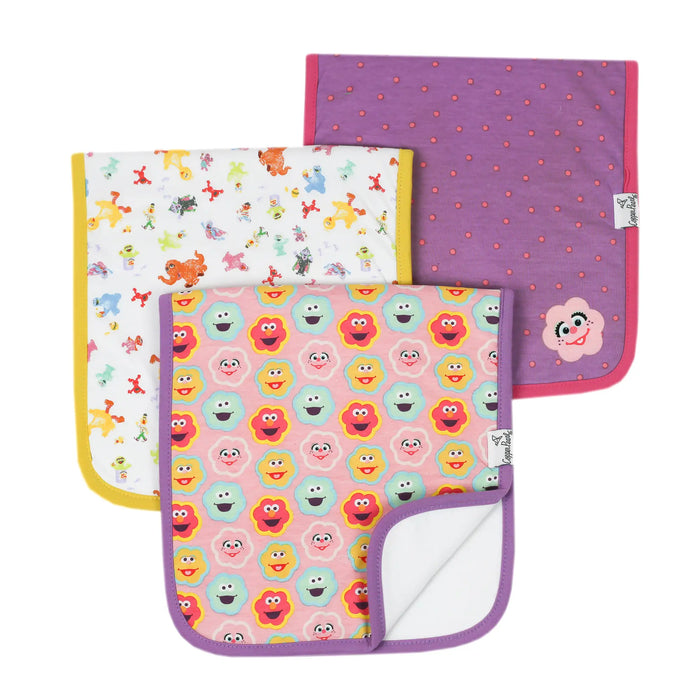 Copper Pearl Abby and Pals Burp Cloth Set (3-Pack)