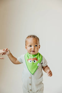 Copper Pearl Elmo Bandana Bib Set (4-Pack)