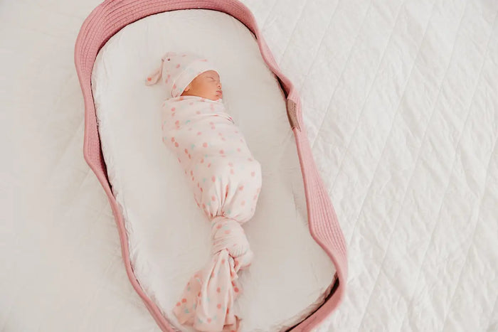Copper Pearl Swaddle Blanket - Cheery