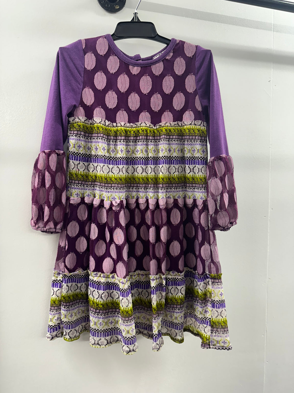 Rare Editions Purple Dress  Size:5   (011)