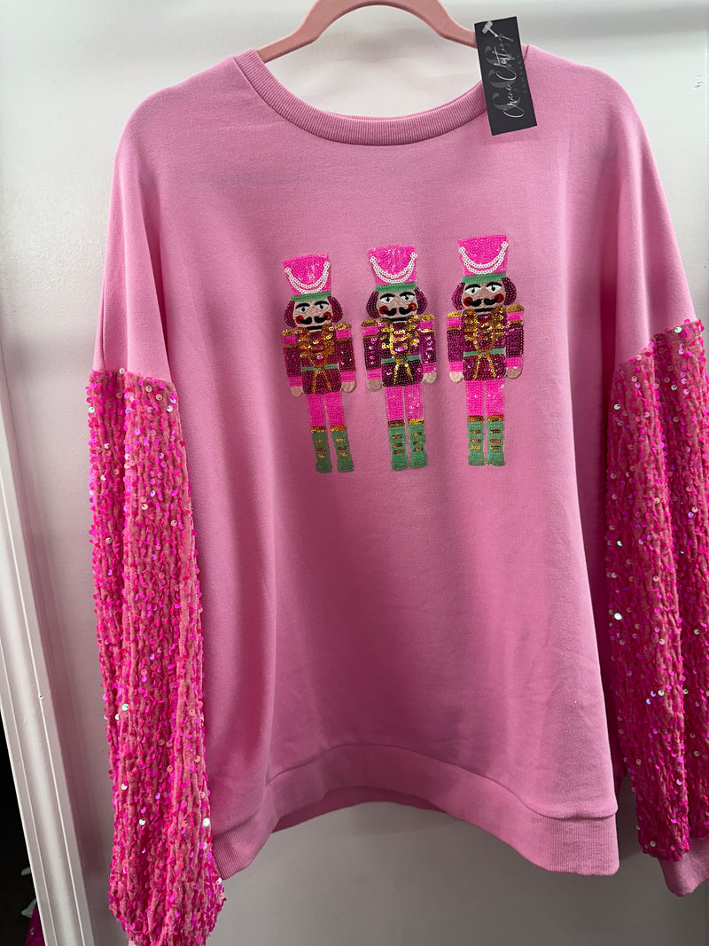 NEW Pink Nutcracker Sweatshirt  2X