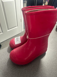 Pink Toddler Rainboots  Size: 7-8    (004)