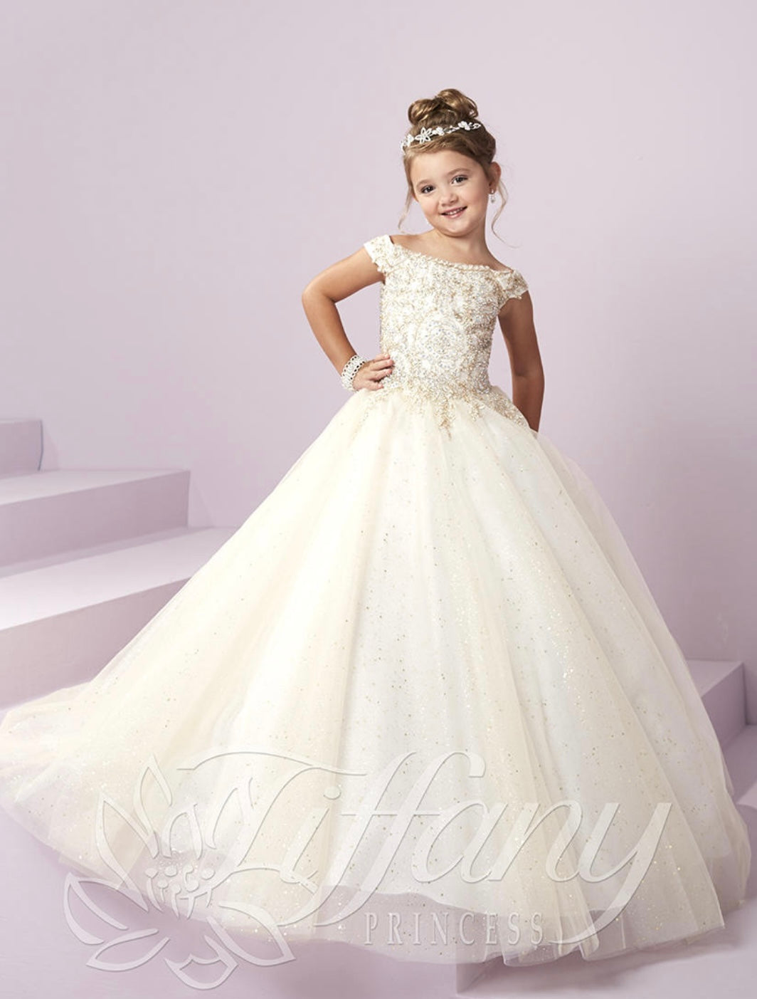 Tiffany Girls Gown - Size 14