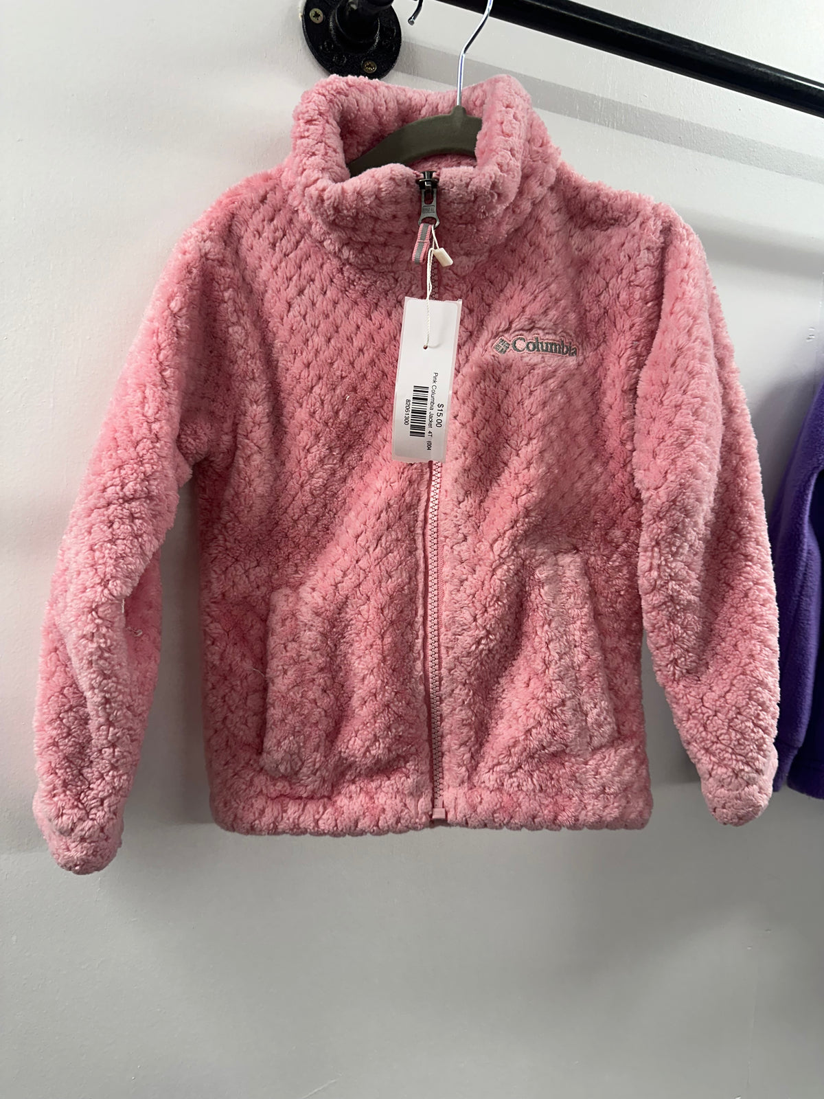 Pink Columbia Jacket  4T   (004)