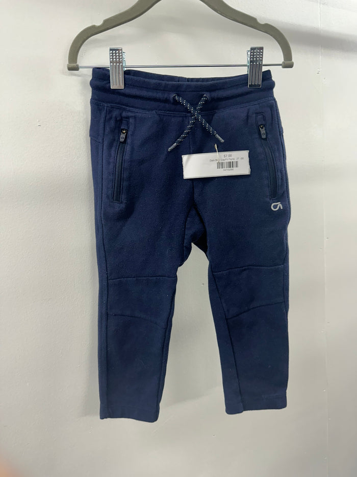 Dark Blue GapFit Pants   2T  (001)