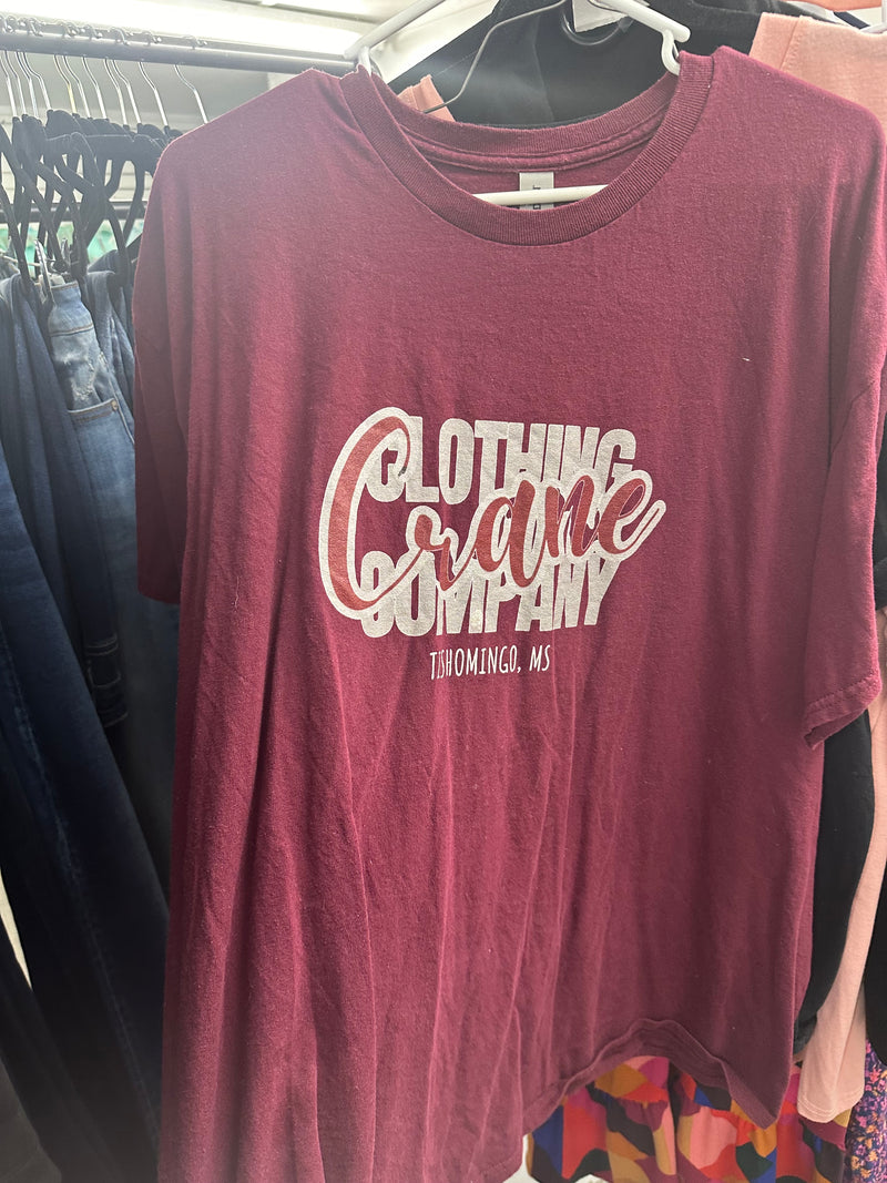 Burgundy CCC Tshirt   2X   (001)