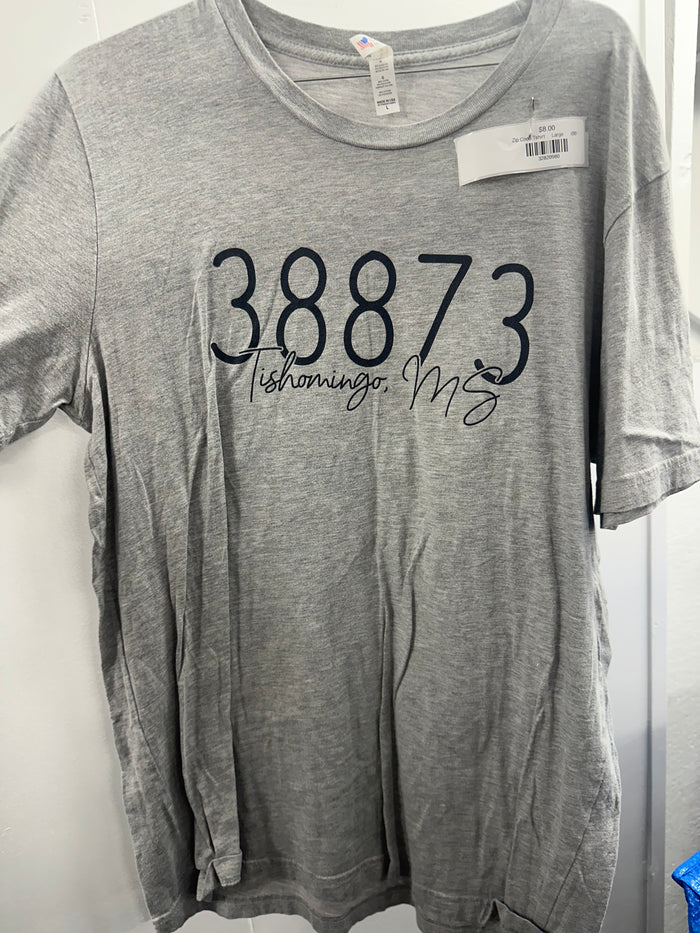 Zip Code Tshirt     Large      (001)