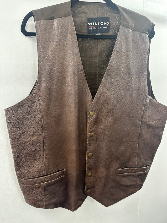 Wilsons Leather Vest  XL  (011)