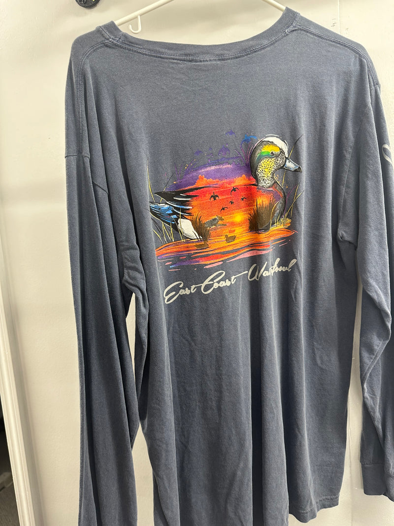 EastCoast Waterfowl Tee  LS     Large      (001)