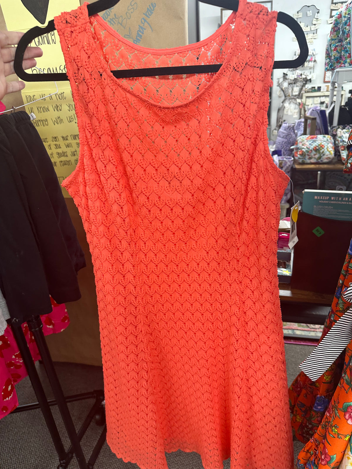 RN Studios Coral Dress  Size 10  (008)