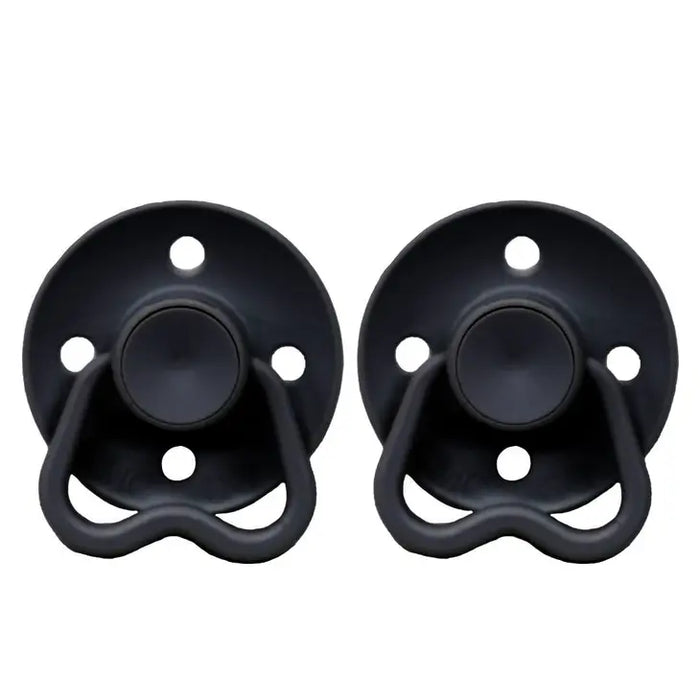 Hold Me 2 Pack Pacifiers - Black